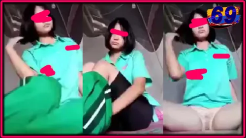 คลิปหลุดนักเรียน มปลาย น้องแพร คอลเสียวรุ่นพี่ ม6 ถอดชุดพละหลังเลิกเรียนโชว์หีชมพูเนียนหัว